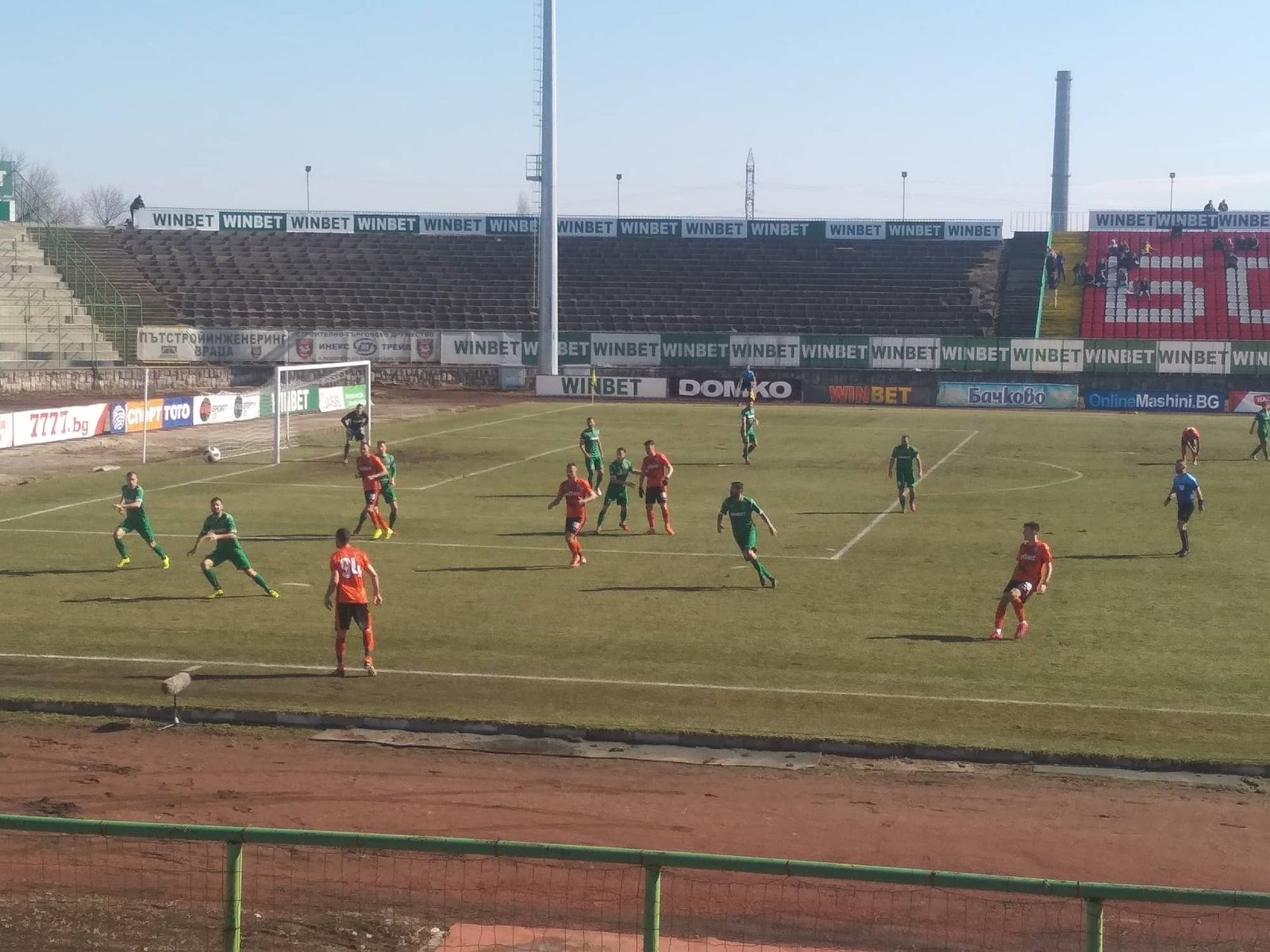 “Botev” I “Vitosha” se razuznavaha vzaimno prez parvoto poluvreme