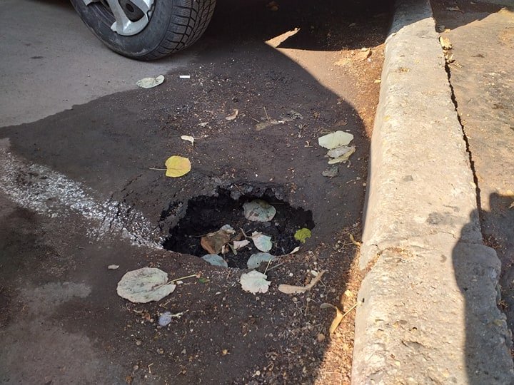 Dаlboka dupka se otvaria v tsentara na Vratsa