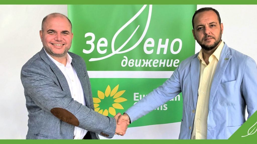 panev sandov zeleno dvijenie