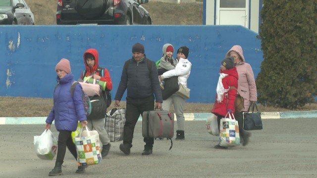 украйнски бежанци
