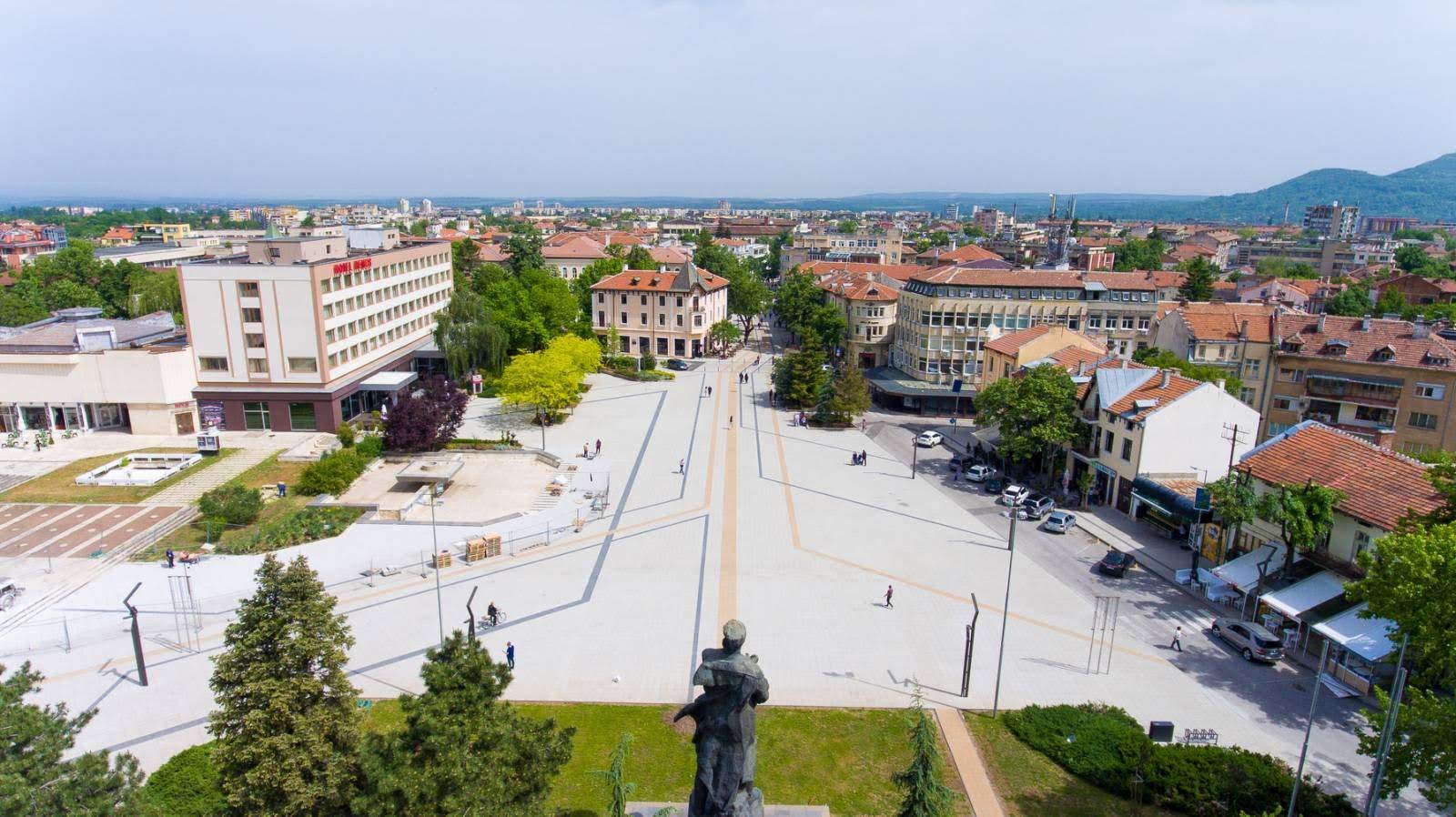 враца пешеходна зона