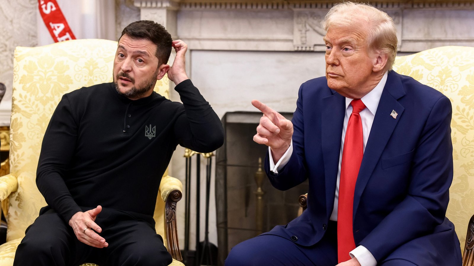 тръмп и зеленски