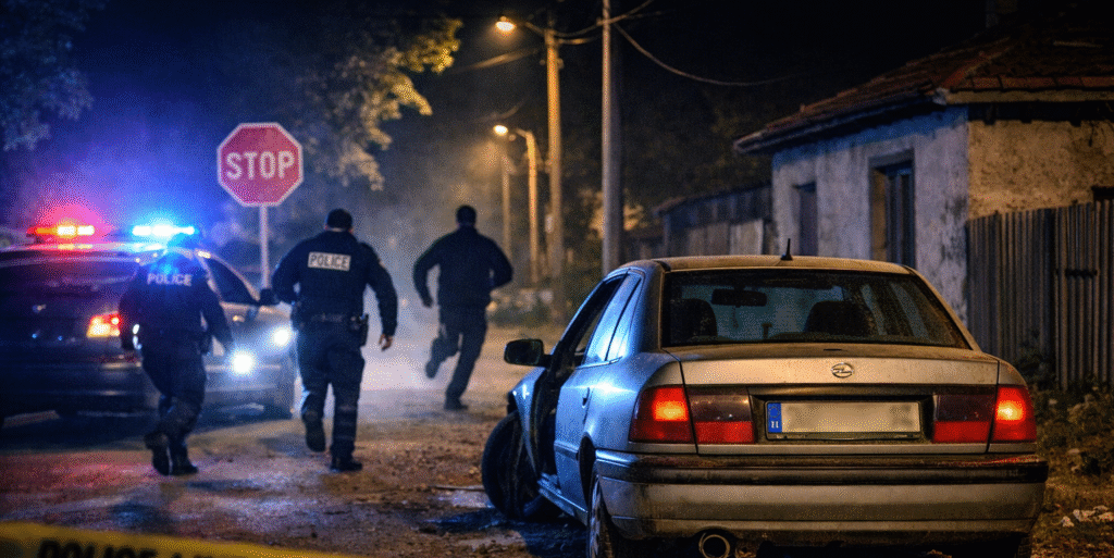 бягство полиция