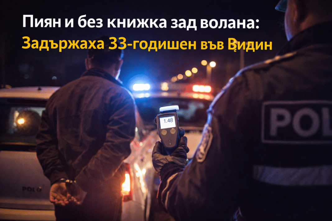 пиян шофьор видин