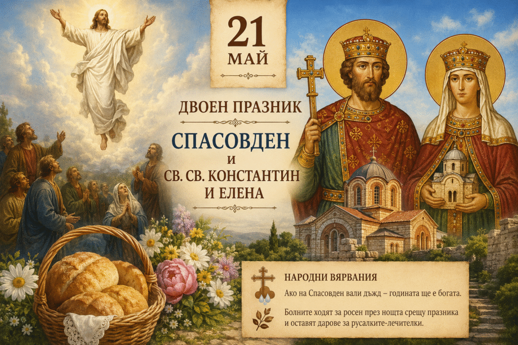 св св константин и елена и спасовден